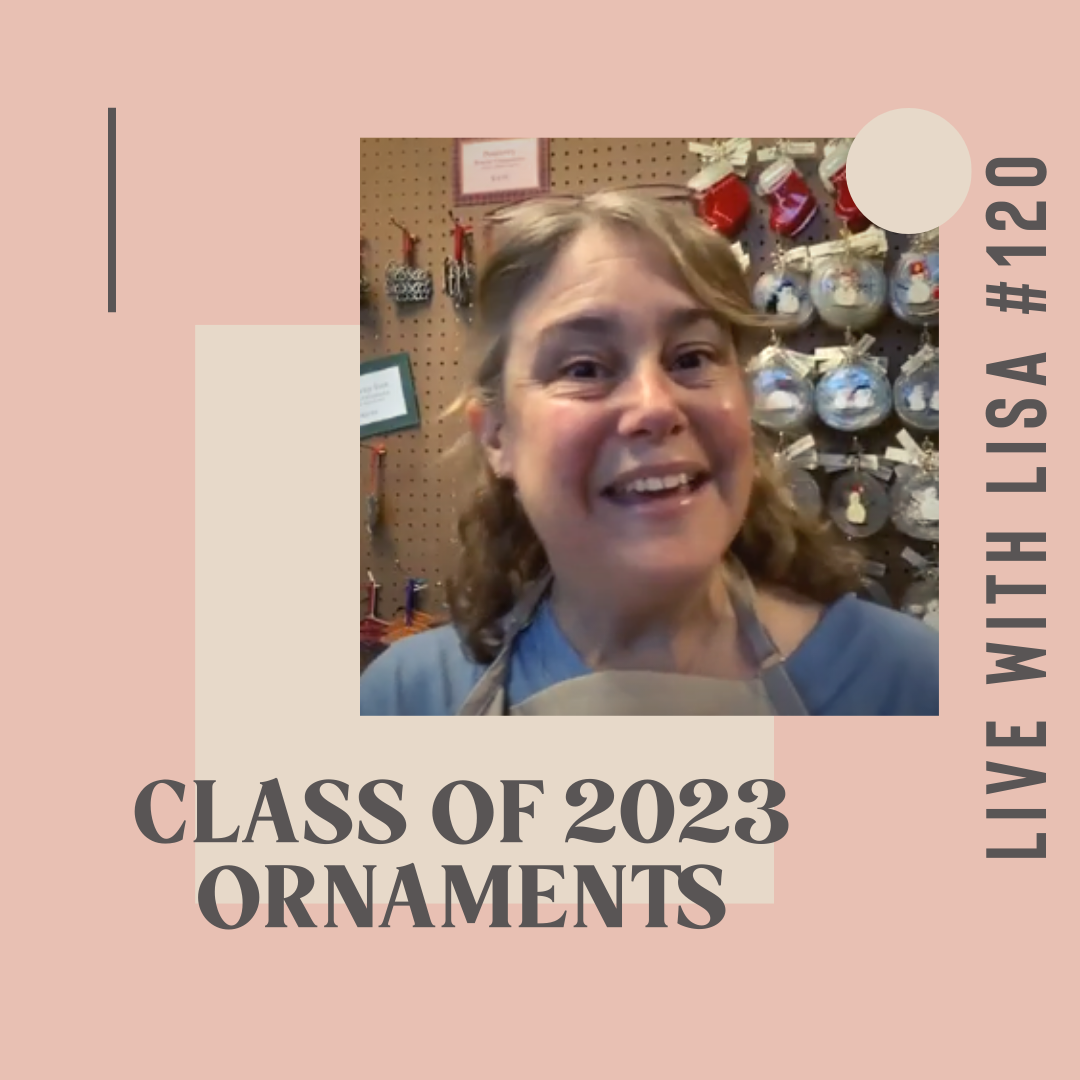 Class of 2023 ornaments - Live with Lisa Week 120-Plymouth Cards