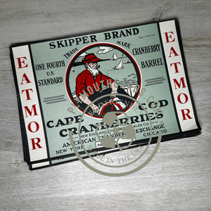 Cape Cod Cranberries crate labels