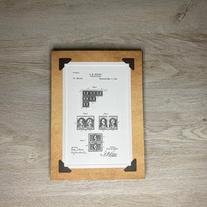 Postal patent cards