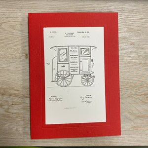 Postal patent cards