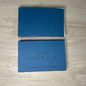 Harbor blue cardstock paper pack set of 100