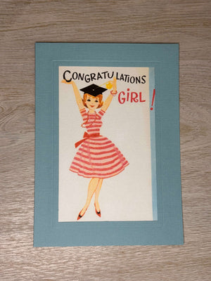 Congratulations Girl!-Greetings from the Past-Plymouth Cards