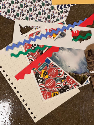 Road Trip Junk Journal card kit - July-Plymouth Cards