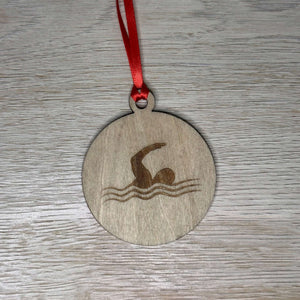 Swimming ornament