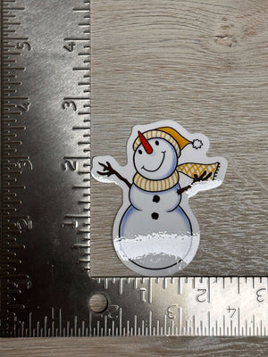 Zuzu the snowman sticker