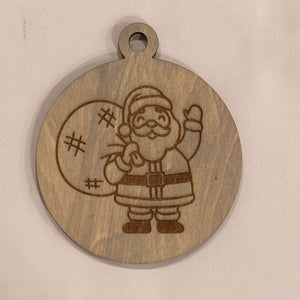 Santa Ornament