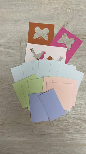 Flowers Junk Journal card kit - March 2024