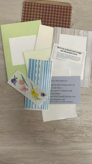 Spring Junk Journal card kit