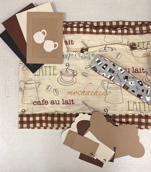Coffee Junk Journal card kit - April 2024