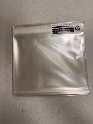 Shaker card clear bags - 3 sizes