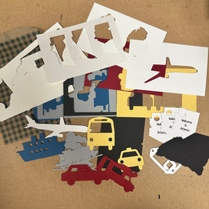 Travel Junk Journal card kit - May 2024