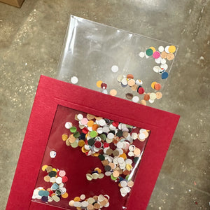 Shaker card clear bags - 3 sizes