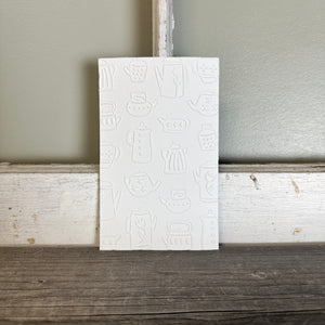 Embossed Cardstock Paper Packs - 10 pack