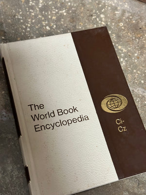 1970 & 1974 World Book Encyclopedia volumes