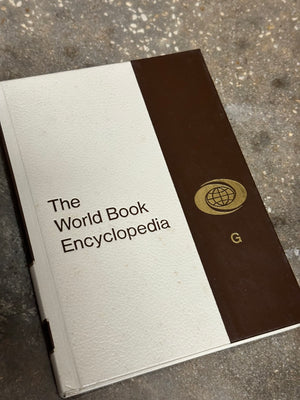 1970 & 1974 World Book Encyclopedia volumes