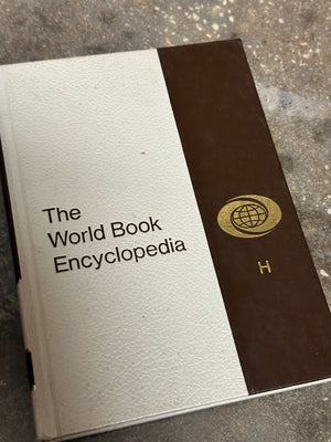 1970 & 1974 World Book Encyclopedia volumes
