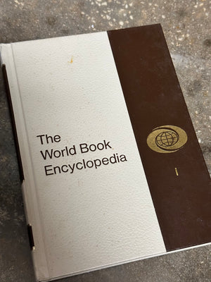 1970 & 1974 World Book Encyclopedia volumes