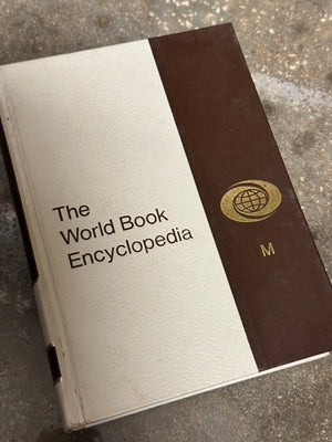 1970 & 1974 World Book Encyclopedia volumes