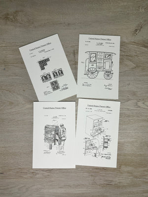 Postage Stamps Junk Journal card kit - April 2024