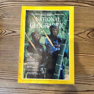 1980s National Geographic magazines