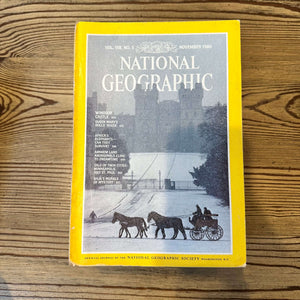 1980s National Geographic magazines
