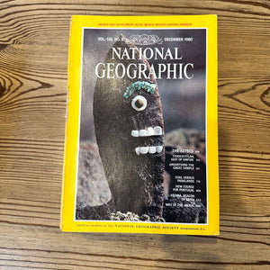 1980s National Geographic magazines