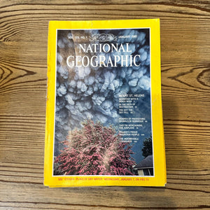 1980s National Geographic magazines