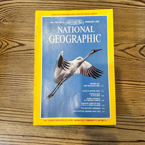 1980s National Geographic magazines