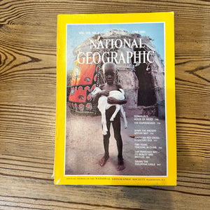 1980s National Geographic magazines