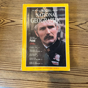 1980s National Geographic magazines