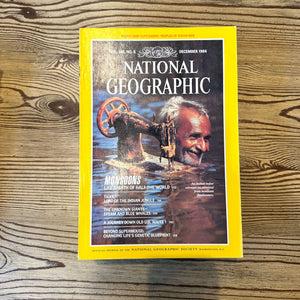 1980s National Geographic magazines