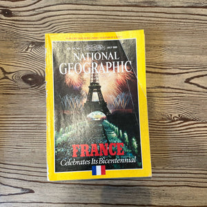 1980s National Geographic magazines