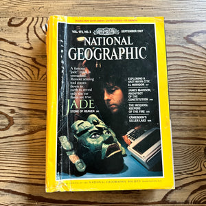 1980s National Geographic magazines