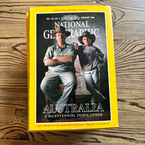 1980s National Geographic magazines