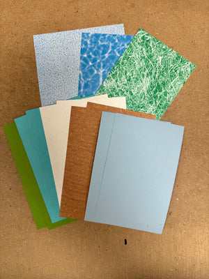 Summertime Junk Journal card kit - July 2024