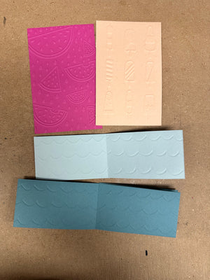 Summertime Junk Journal card kit - July 2024