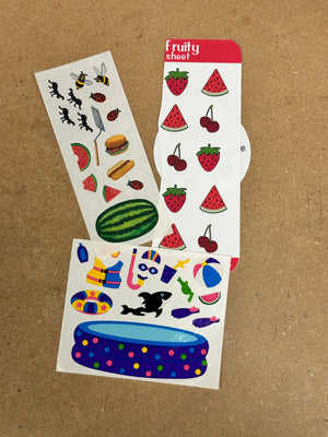 Summertime Junk Journal card kit - July 2024