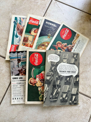 1930s National Geographic magazines