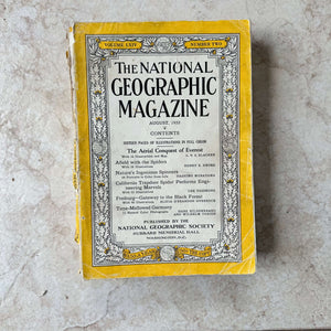 1930s National Geographic magazines