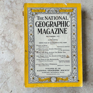 1930s National Geographic magazines