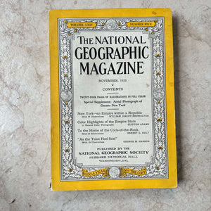 1930s National Geographic magazines