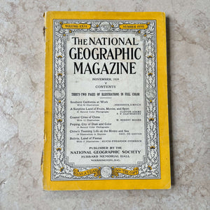 1930s National Geographic magazines