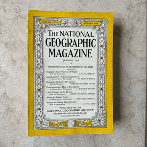 1930s National Geographic magazines