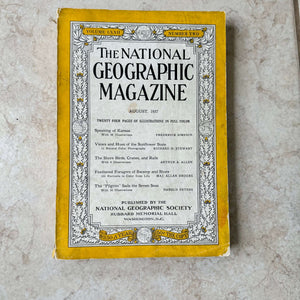 1930s National Geographic magazines