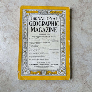 1930s National Geographic magazines