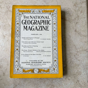 1930s National Geographic magazines