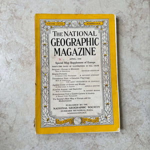 1930s National Geographic magazines