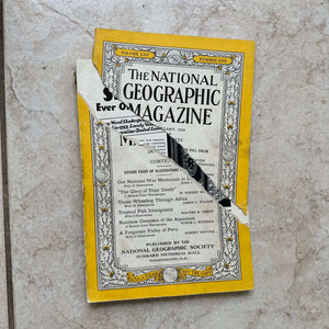 1930s National Geographic magazines