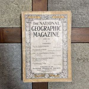 1920s National Geographic magazines