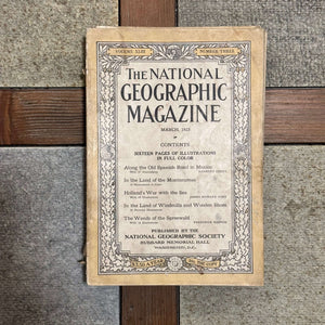 1920s National Geographic magazines
